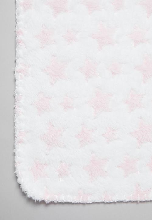 Pop Candy - Baby blanket - pink & white