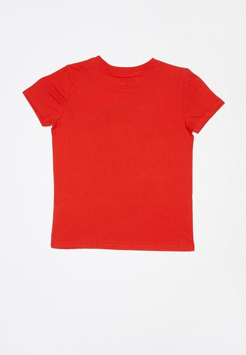 GUESS - Guess superior tee - red