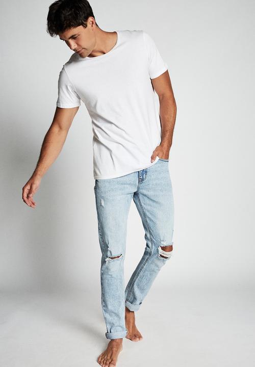 Cotton On - Slim fit jean  - gravity blue