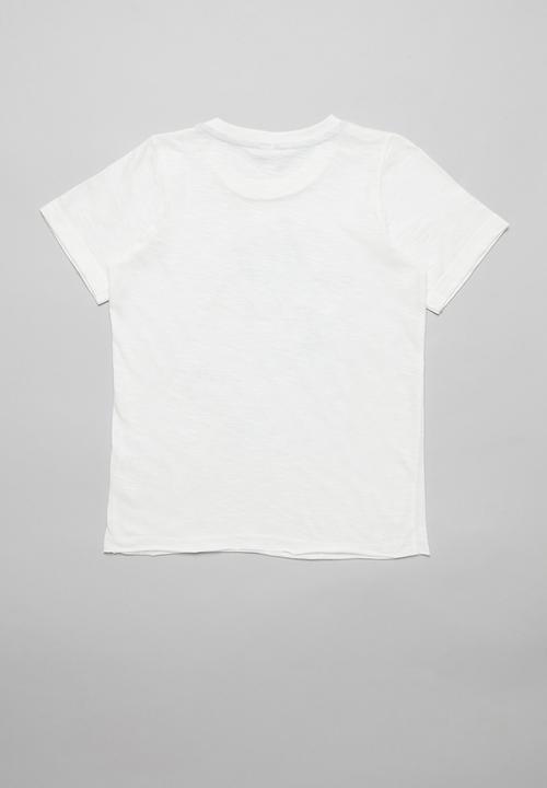 Pop Candy - Boys 2 pack T-shirts - blue & white