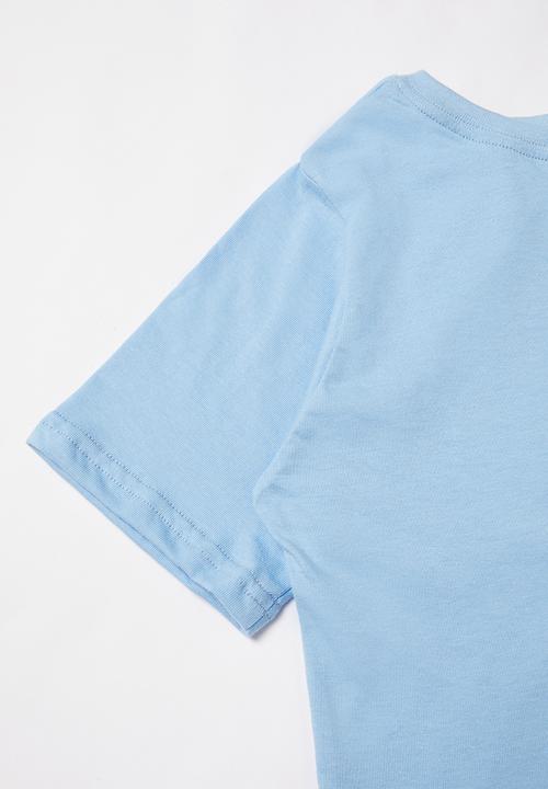 Pop Candy - Girls 2 pack tees - blue & pink