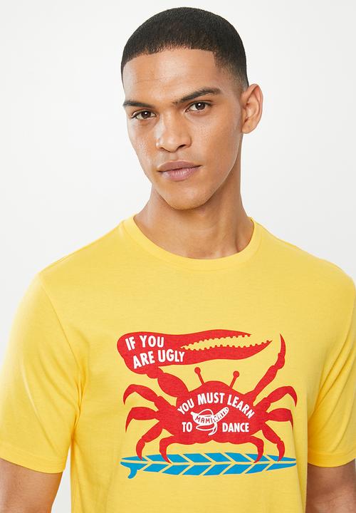Mami Wata - Mami crab tee - yellow