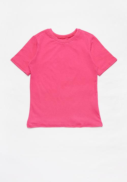 Pop Candy - Girls 2 pack tees - pink & turquoise