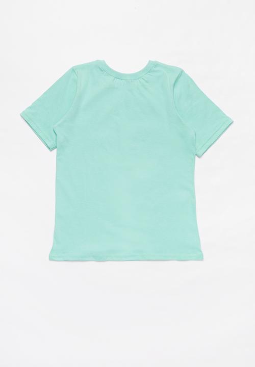 Pop Candy - Girls 2 pack tees - pink & turquoise