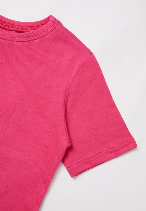 Pop Candy - Girls 2 pack tees - pink & turquoise