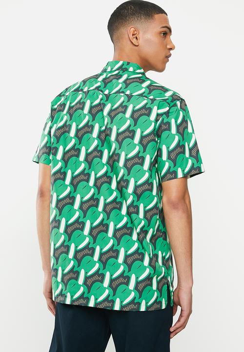 Mami Wata - Mami banana shirt - looser fit - green & brown