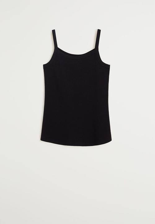 MANGO - Shirt lillian - black