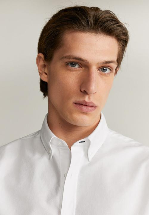 MANGO - Oxfi shirt - white