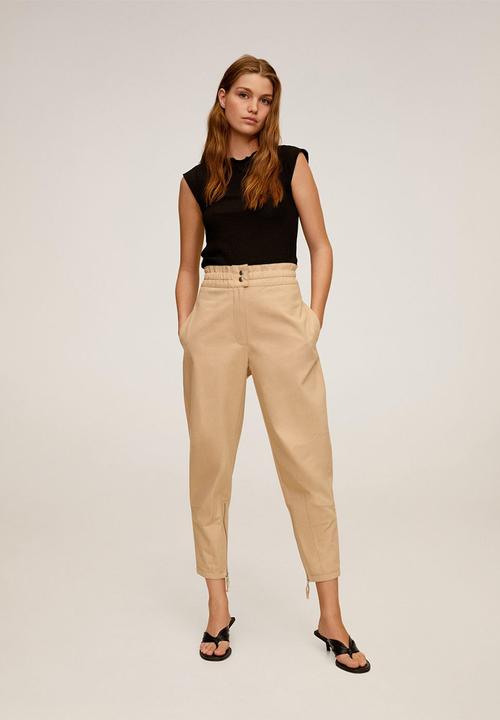 MANGO - Blouse balun - black