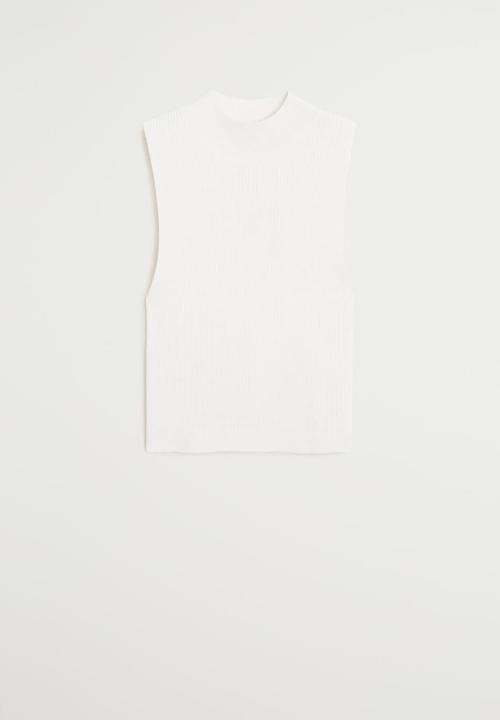 MANGO - Top lopez - white