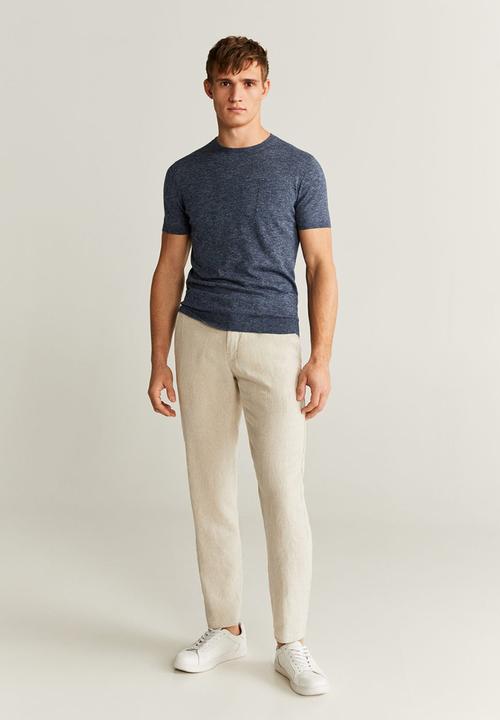 MANGO - Andrew sweater - navy