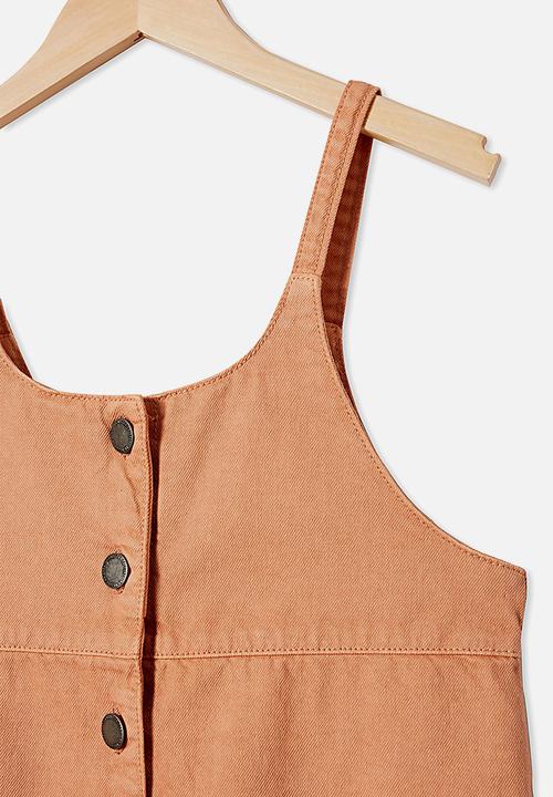 Cotton On - Willow dress - brown 