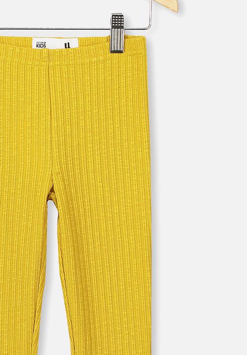 Cotton On - Huggie tights  - yellow 