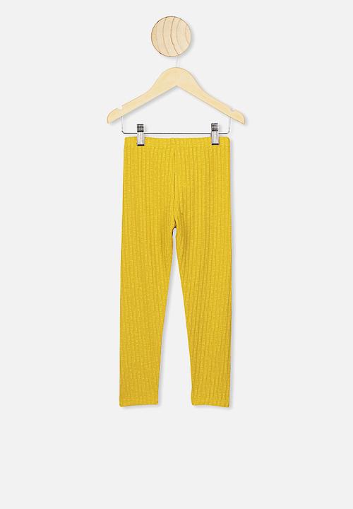 Cotton On - Huggie tights  - yellow 