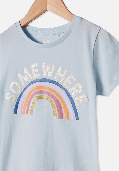 Cotton On - Penelope short sleeve tee  - blue