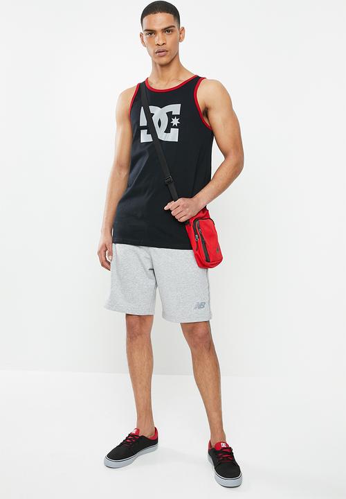 DC - Star vest - black & red 