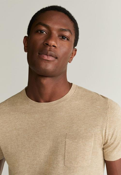 MANGO - Andrew sweater - light beige