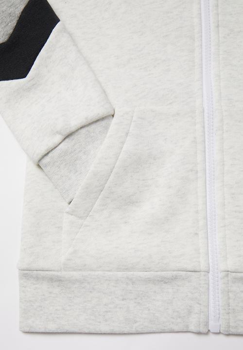 Nike - Nike boys nike air fz hoodie - grey