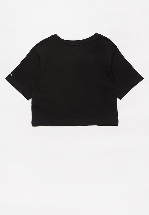 Converse - Converse all star metal boxy tee - black & white