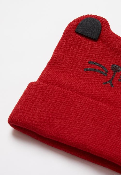 Pop Candy - Novelty beanie - red