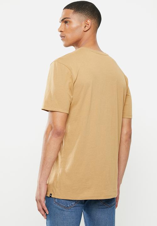 Hurley - Solid short sleeve tee - tan