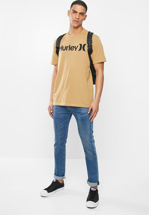 Hurley - Solid short sleeve tee - tan
