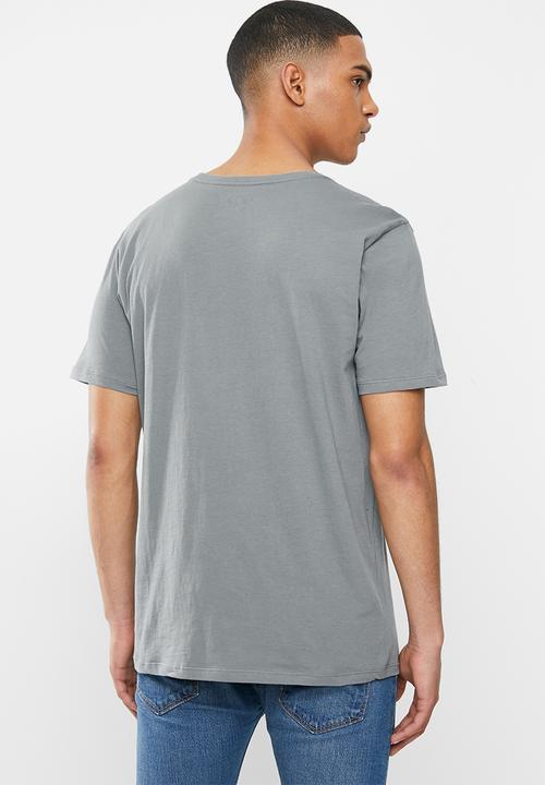Hurley - Solid short sleeve tee - smoke grey