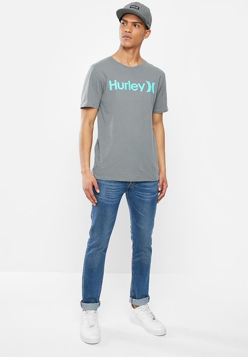 Hurley - Solid short sleeve tee - smoke grey