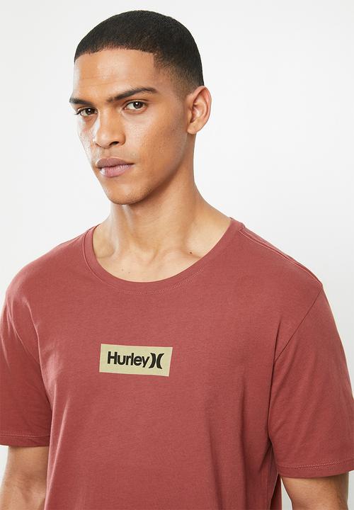 Hurley - Small box tee - cedar