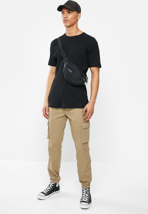Brave Soul - Robbie T-shirts - black