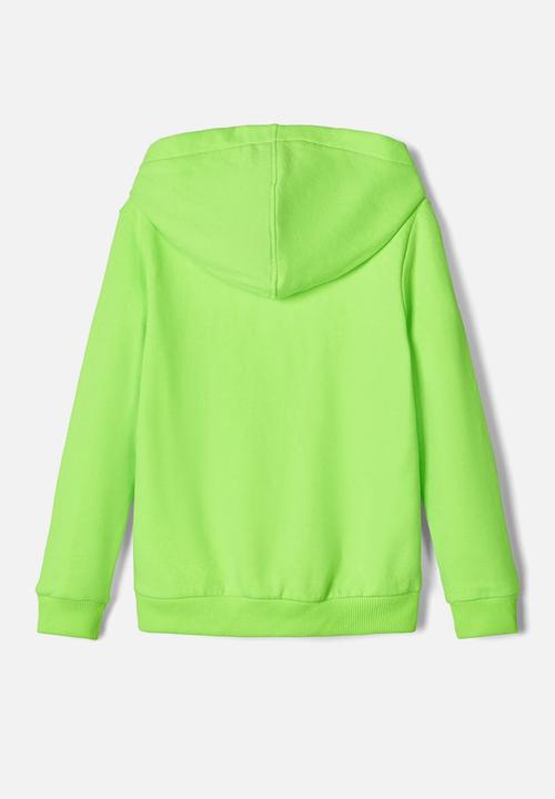 Name It - Salkon oversize hoodie - ivy green