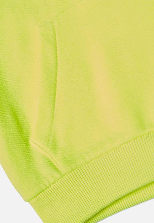 Name It - Salkon oversize hoodie - safety yellow
