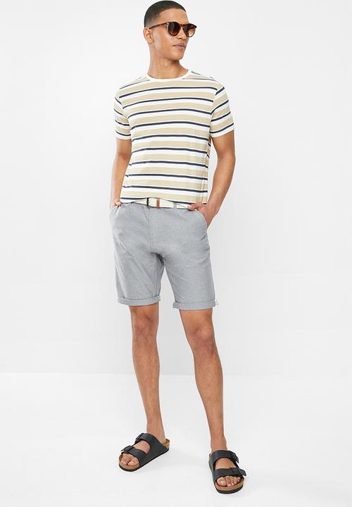 Brave Soul - Cantley shorts - grey
