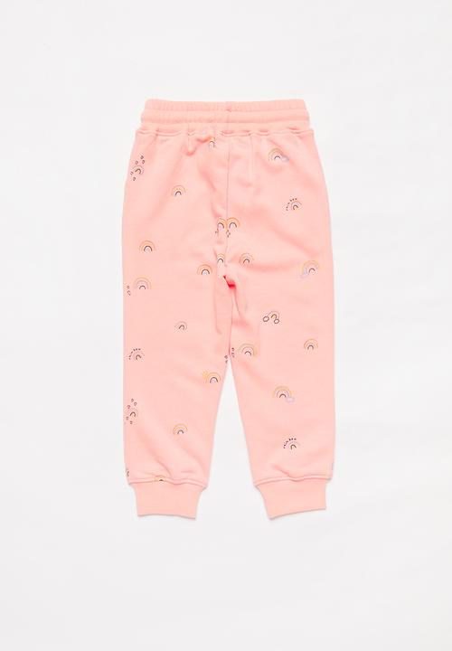 Pop Candy - Girls printed joggers - pink