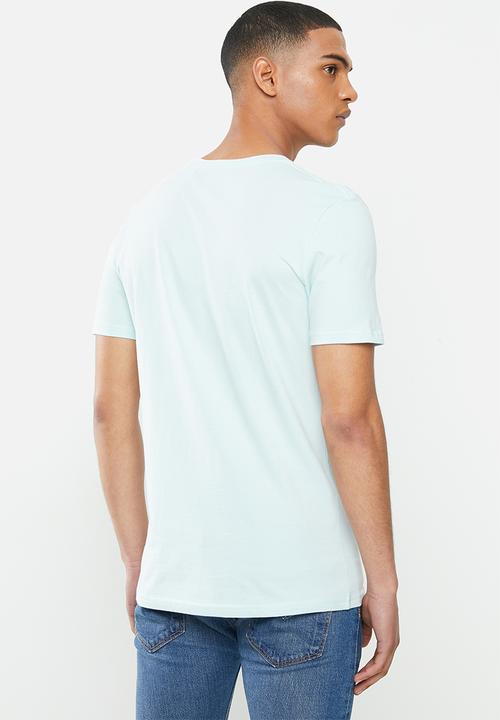 Original Penguin - Embroidered T-shirt  -  blue