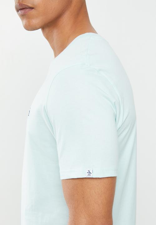Original Penguin - Embroidered T-shirt  -  blue