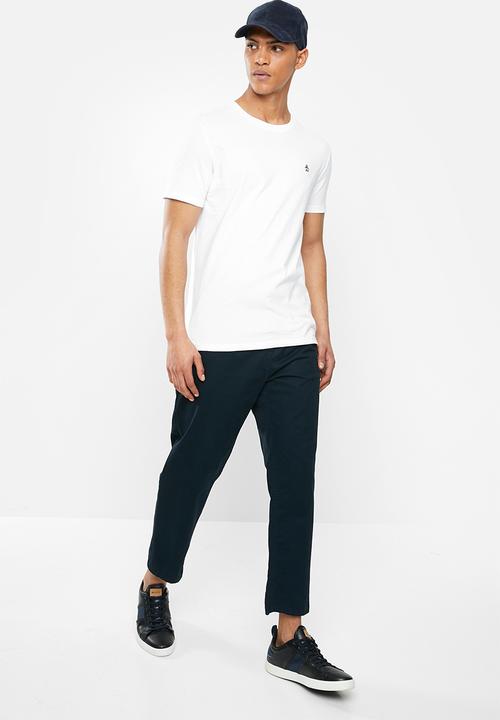 Original Penguin - Embroidered T-shirt - white
