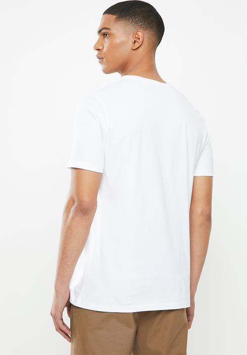 Original Penguin - Circle logo T-shirt -  white