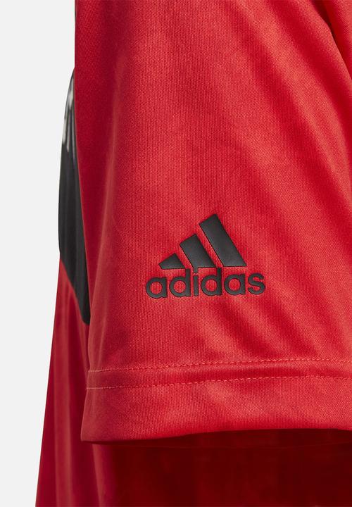 adidas Originals - Predator all over print jersey - vivid red