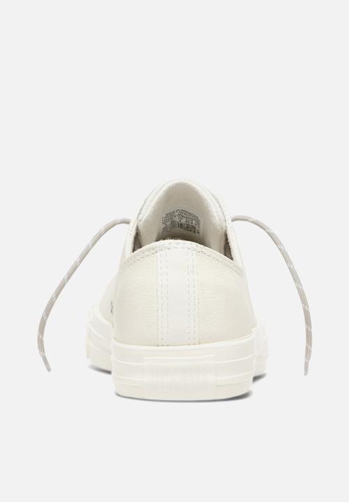 Converse - Chuck Taylor All Star Limo leather ox - white 