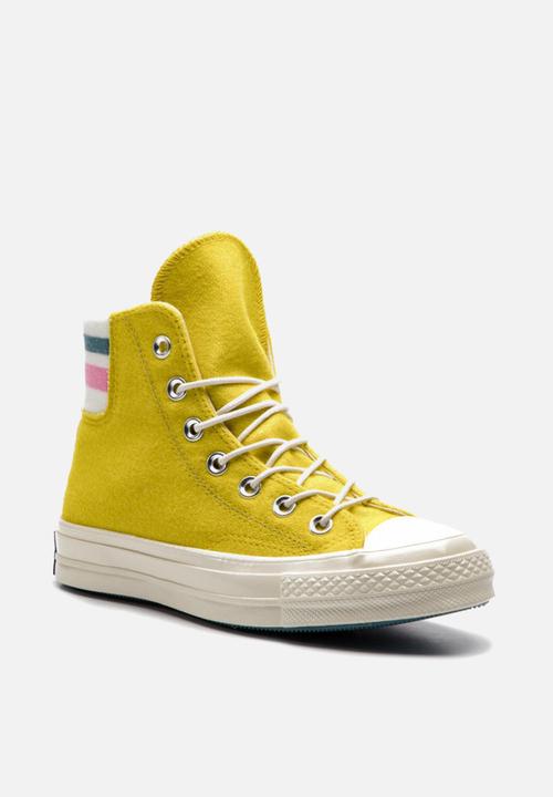 Converse - Chuck 70 retro stripe hi - yellow 