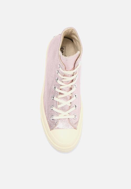 Converse - Chuck Taylor All Star 70's metallic leather hi - pink 