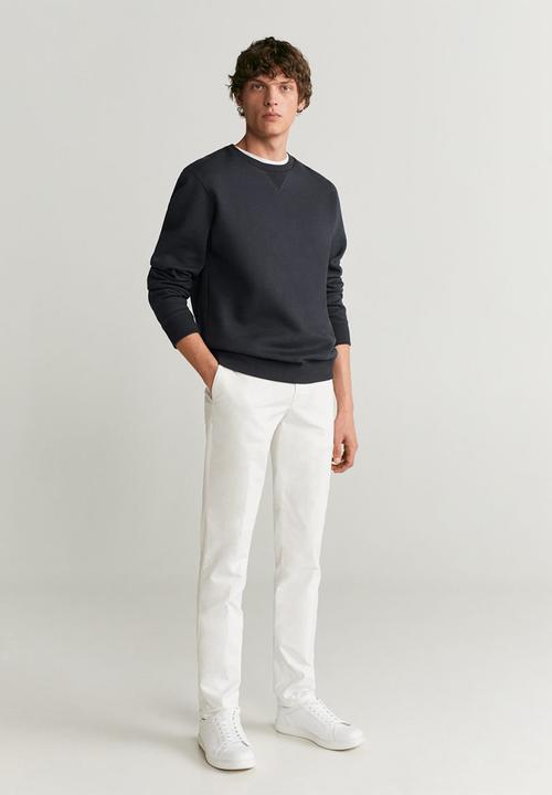 MANGO - Dublin6 trousers - neutral 