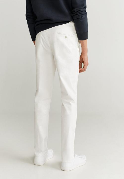 MANGO - Dublin6 trousers - neutral 