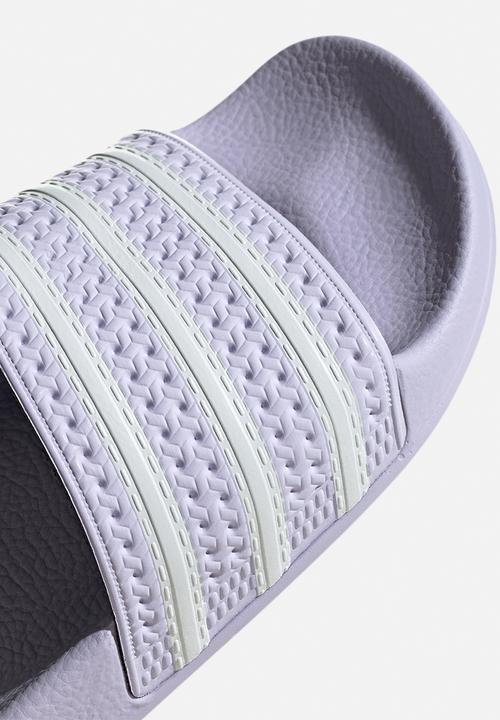 adidas Originals - Adilette w - prptnt/ftwwht/prptnt
