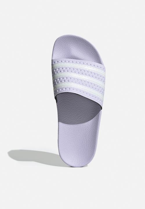 adidas Originals - Adilette w - prptnt/ftwwht/prptnt