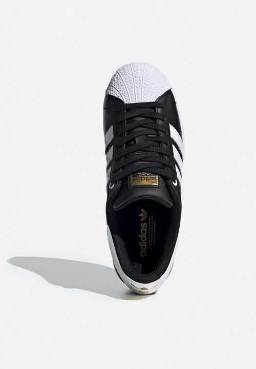 adidas Originals - Superstar plateau - black / white