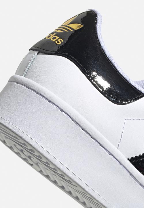 adidas Originals - Superstar plateau - white / black