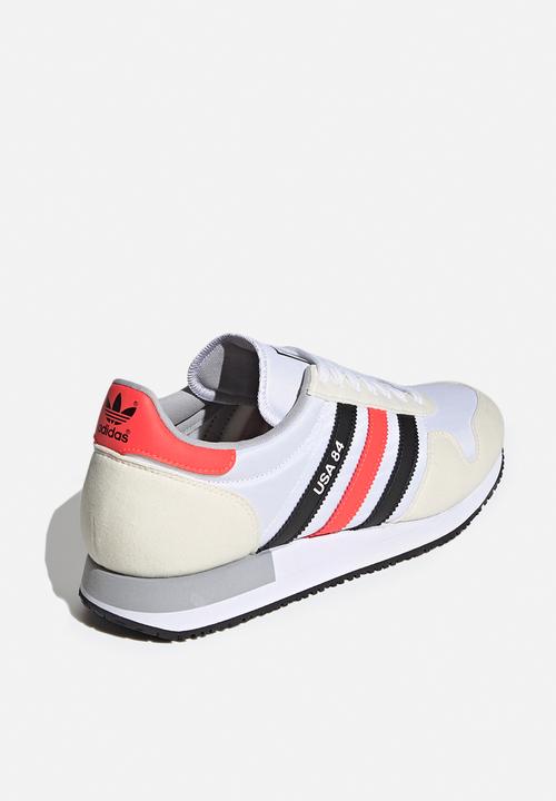 adidas Originals - USA 84 - white / core black / solar red