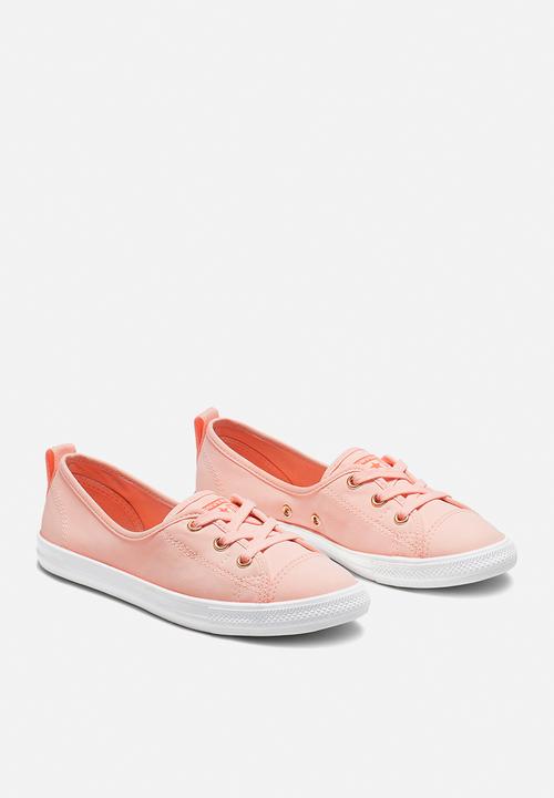 Converse - Chuck Taylor All Star Ballet Lace - washed coral / turf orange 